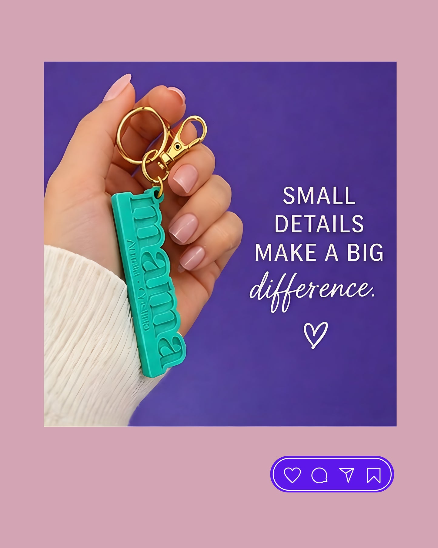 Mama Custiom Keychain